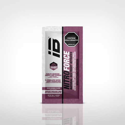[IBS-7709397578996] NITROFORCE IBSPORTS (REMOLACHA EN POLVO) SACHET x 30 G SABOR FRUTO ROJOS
